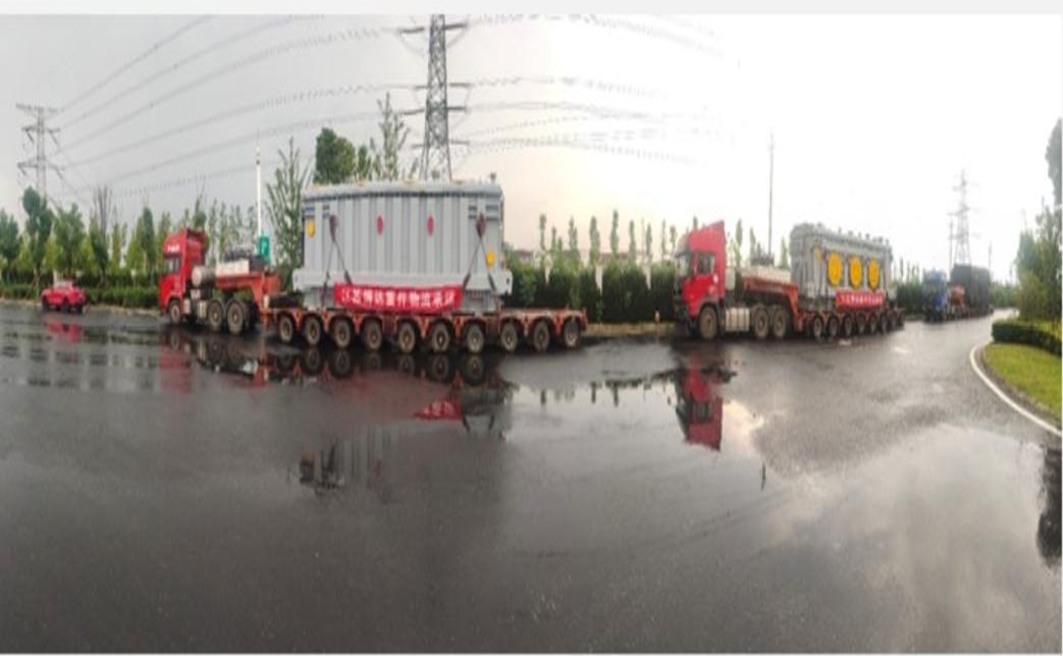 山东电力设备厂200T变压器运输